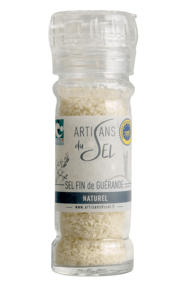 Moulin sel fin naturel 80gr - L'épicerie